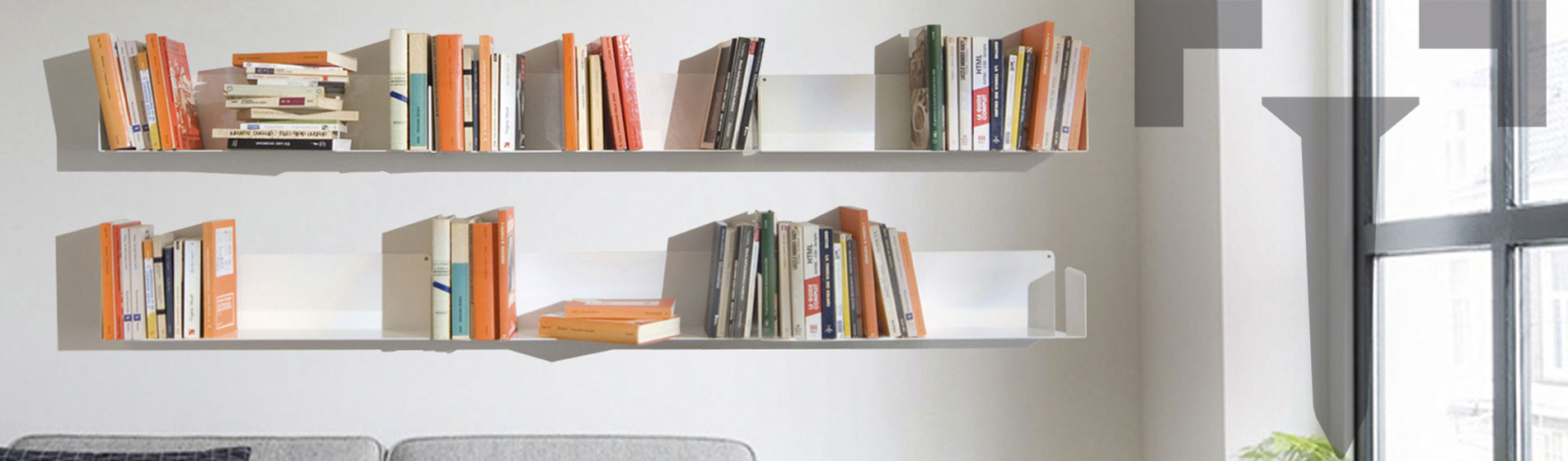 Prezzo mensole libreria design