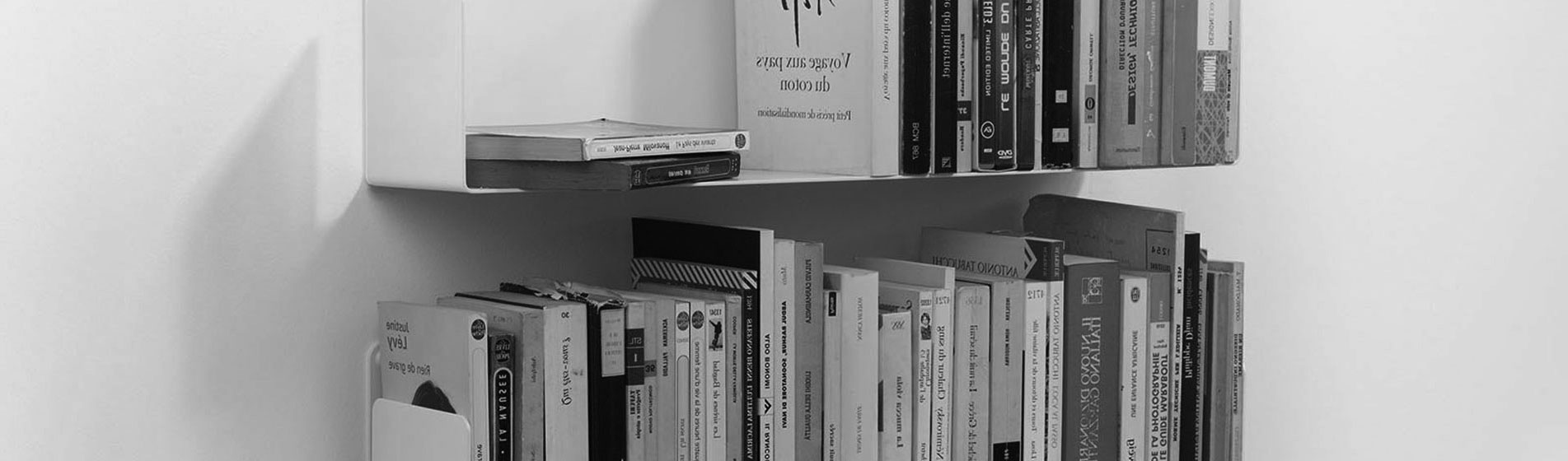 Mobiletti mensole libreria bianche