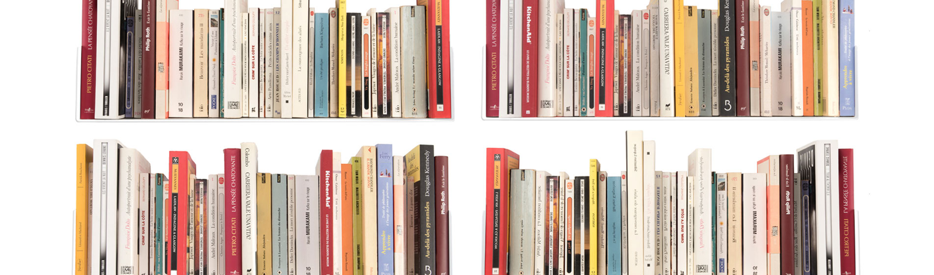 Mobili mensole libreria in metallo