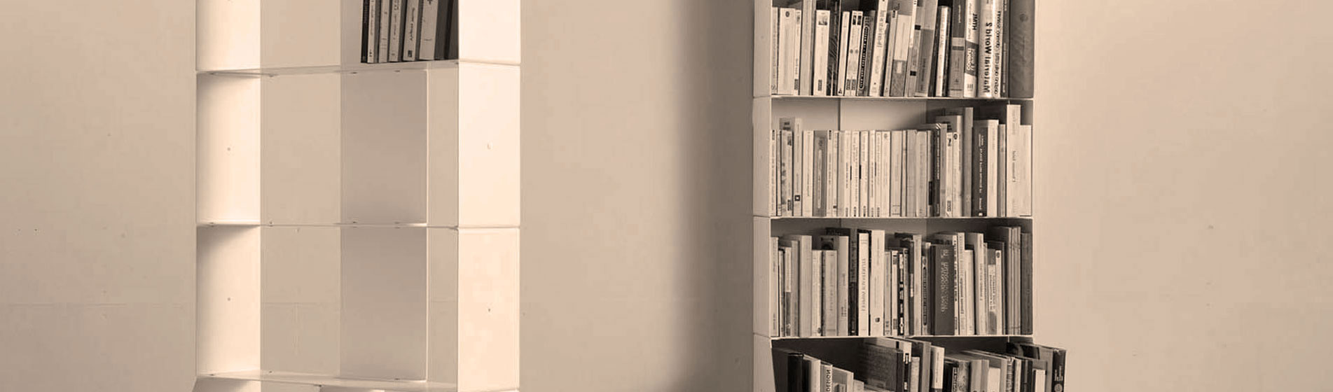 Piccola mensole libreria fissaggio invisibile