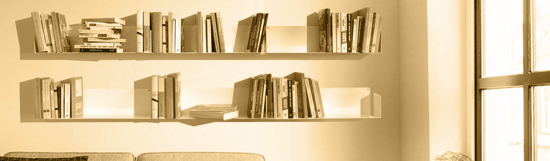 Acquisto mensole libreria pesante