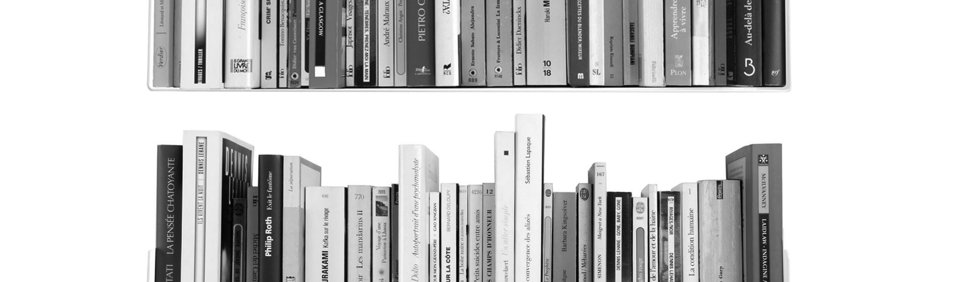 Mensole per libri bianche