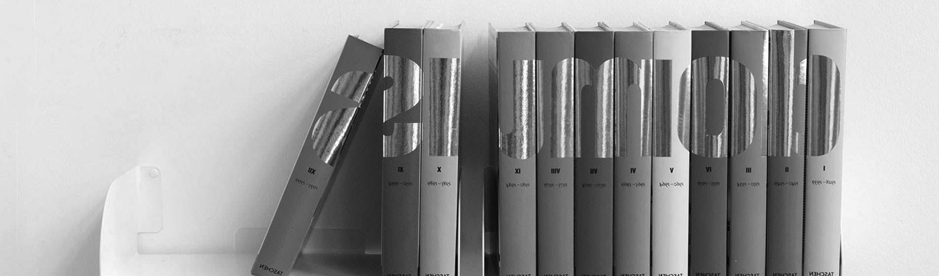 Mobili mensole libreria bianche