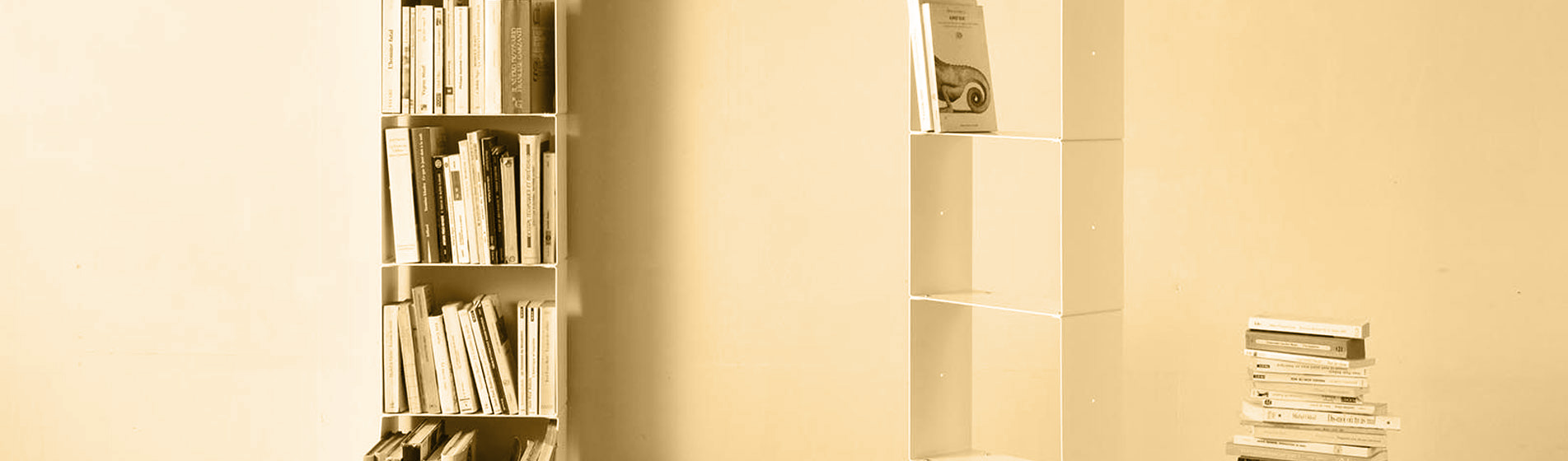 Mobiletti mensole libreria a scomparsa