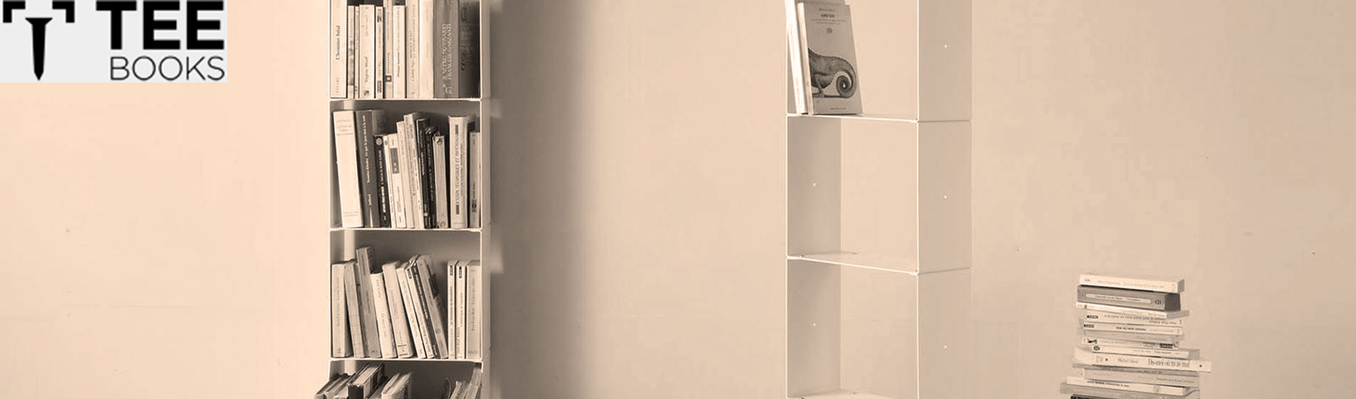 Piccola mensole libreria per il soggiorno