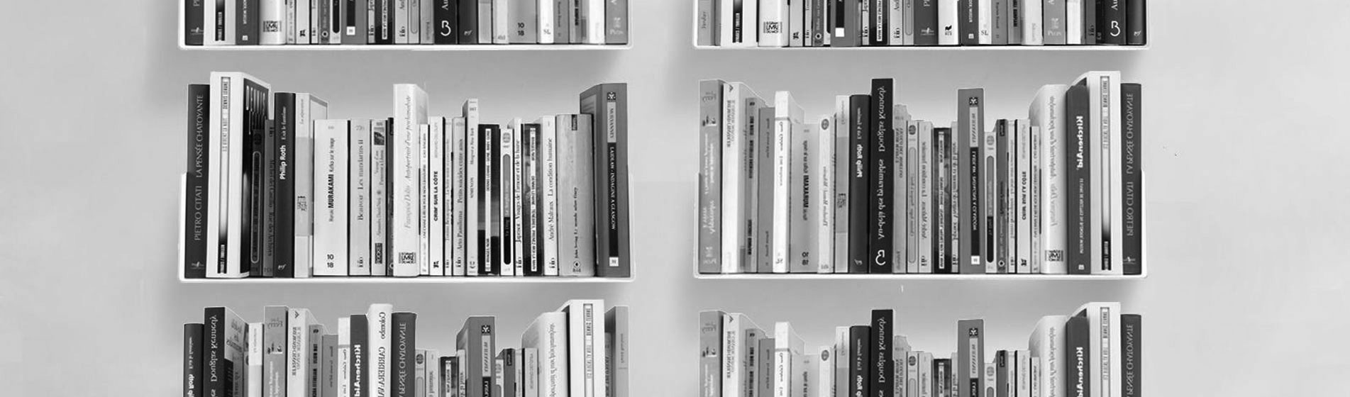 mensole per libri a parete Milano