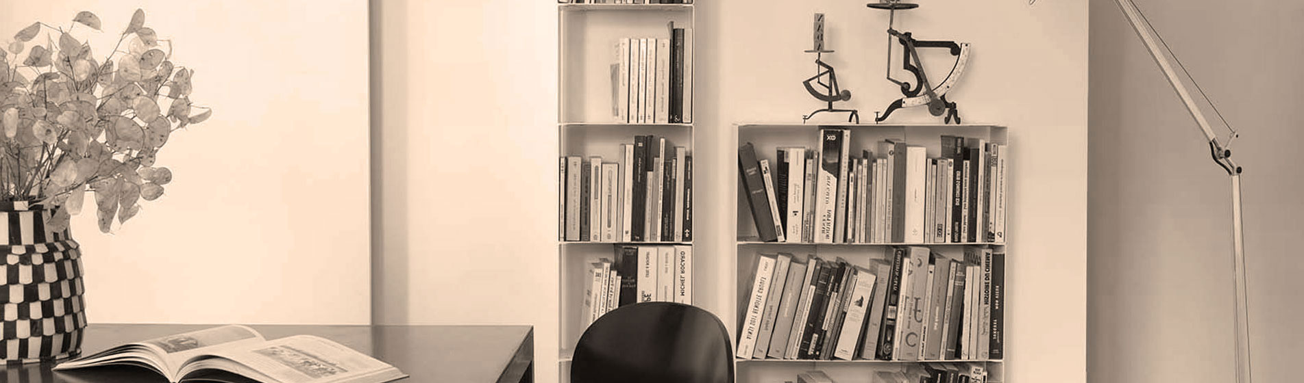 Mensole per libri lineari