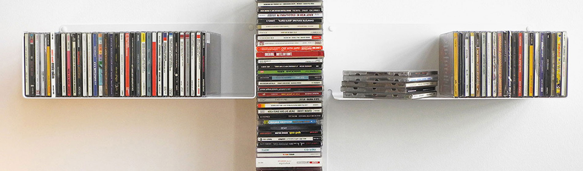 Colonna porta cd rettangolare