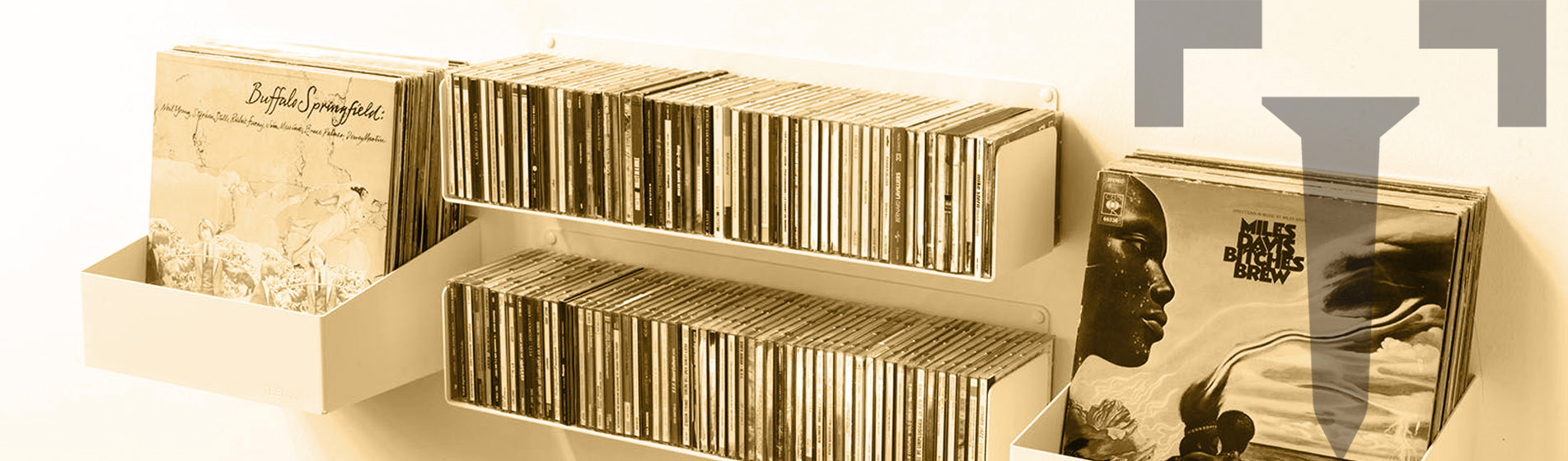 Prezzo porta cd fissaggio facile