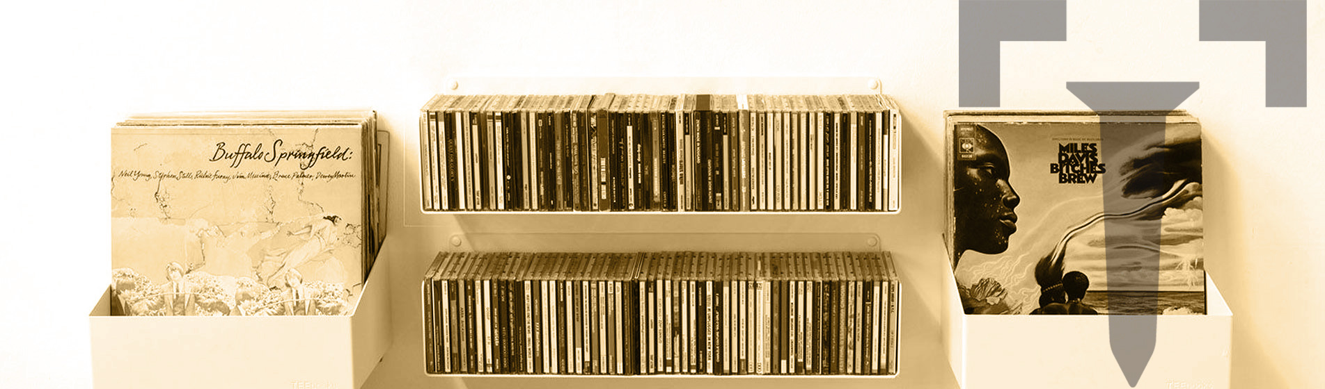 Piccola porta cd senza supporti