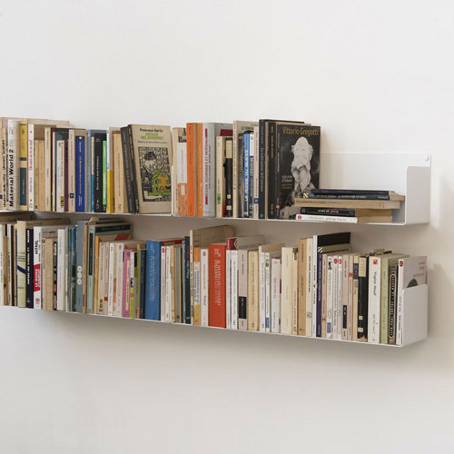 Mobiletti mensole libreria in acciaio